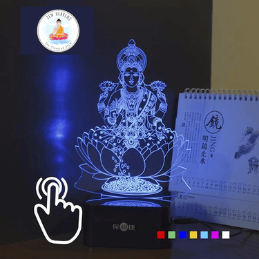 Classic Goddess Lakshmi LED Table Lamp